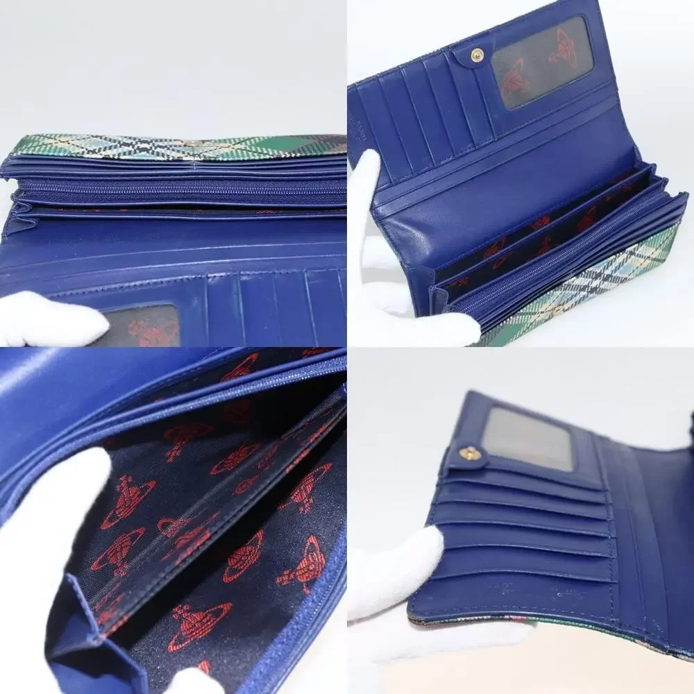 Vivienne Westwood Vinyl Long Wallet Multicolor